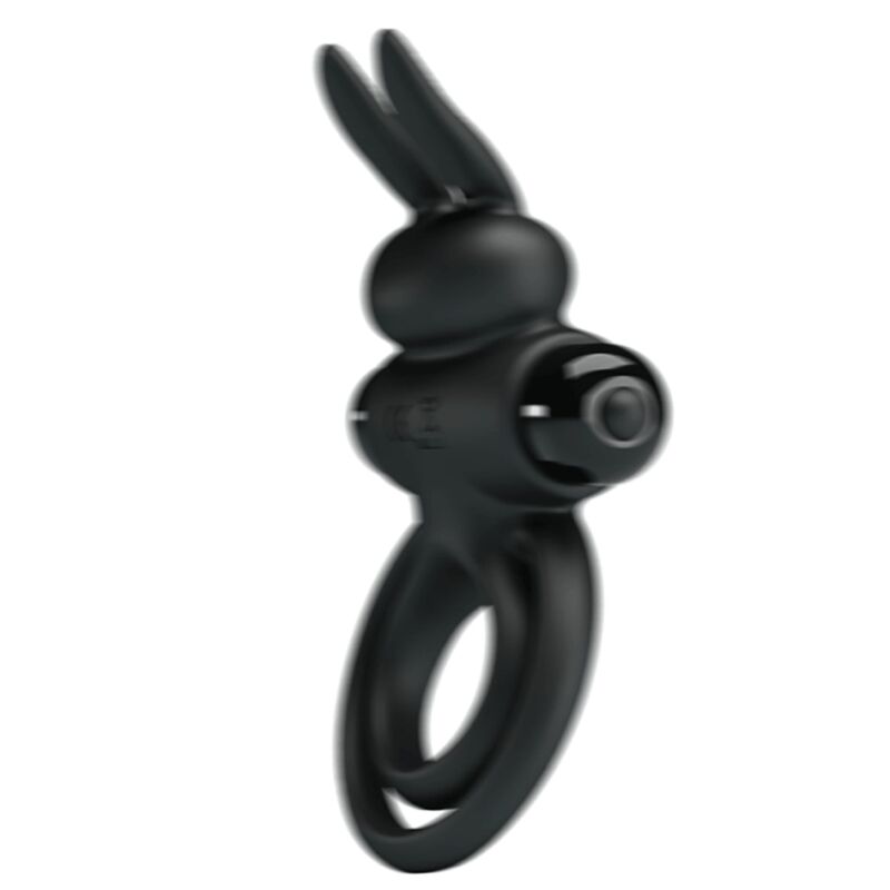Anneau pénien vibrant lapin double stimulation — PRETTY LOVE PARTY UP