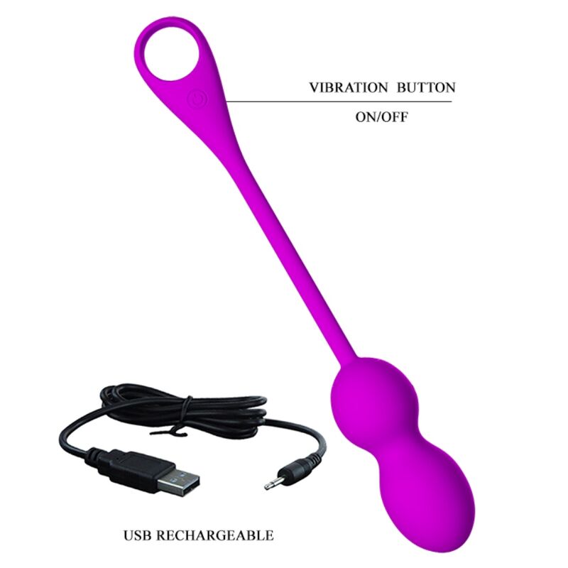 Balles vibrantes de Kegel rechargeables Elvira — PRETTY LOVE SMART