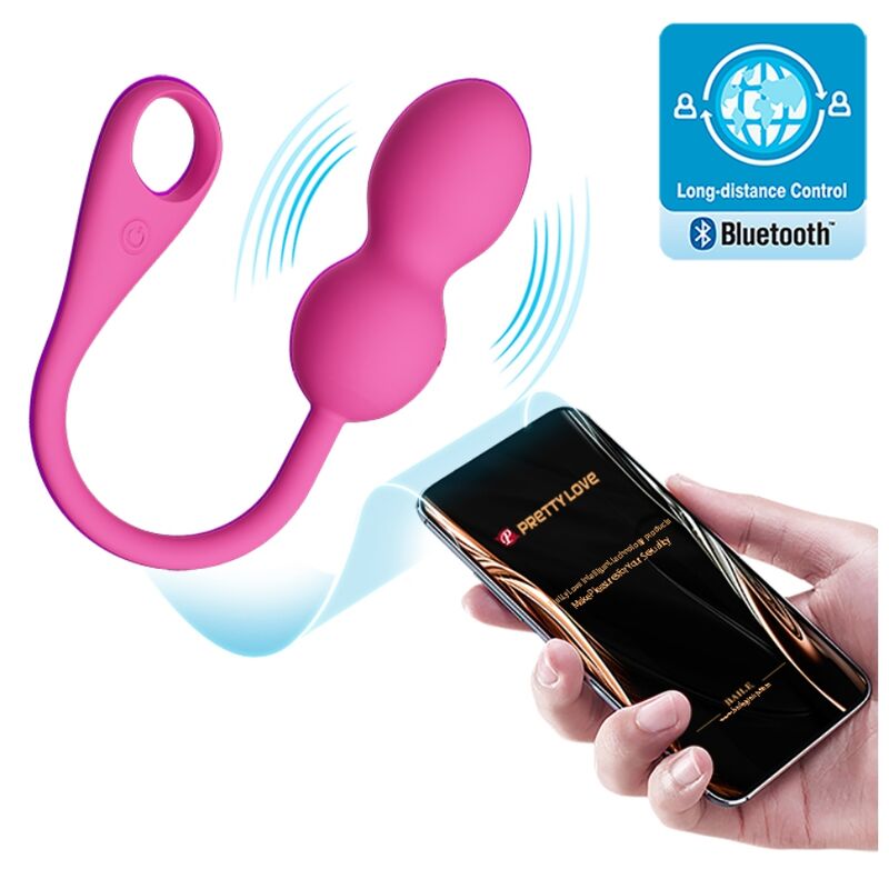 Balles de Kegel vibrantes rechargeables avec application — PRETTY LOVE SMART