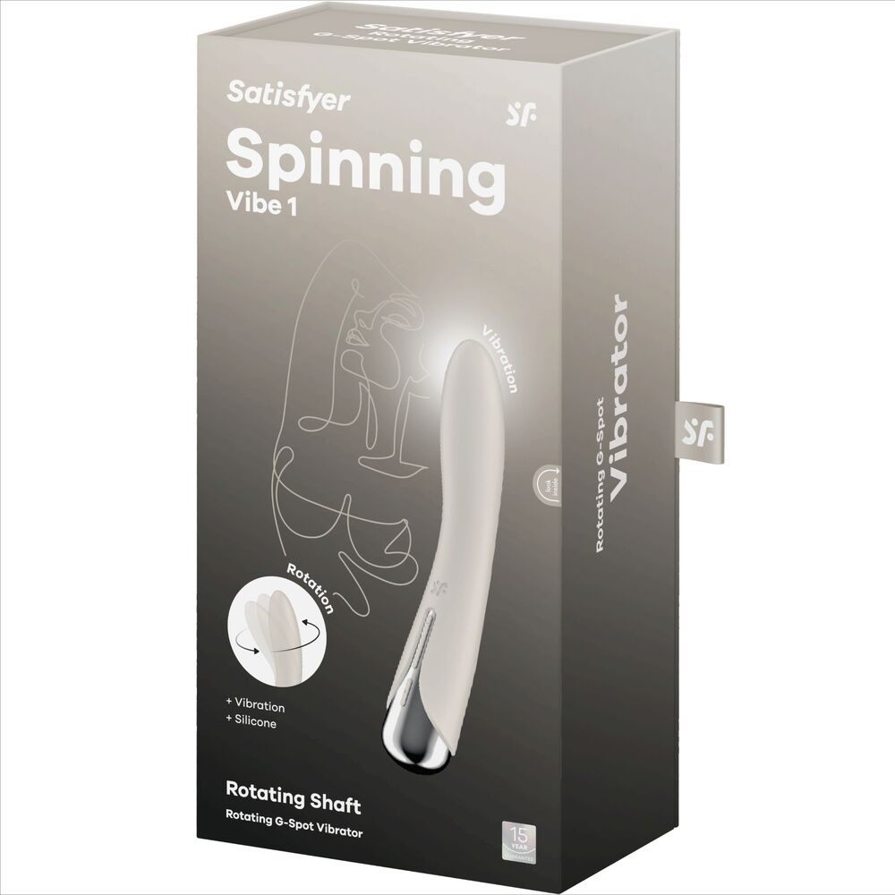 Vibromasseur point G rotatif Spinning Vibe 1 — SATISFYER VIBRATOR
