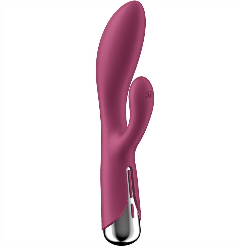 Lapin vibrant à rotation double stimulation — SATISFYER VIBRATOR