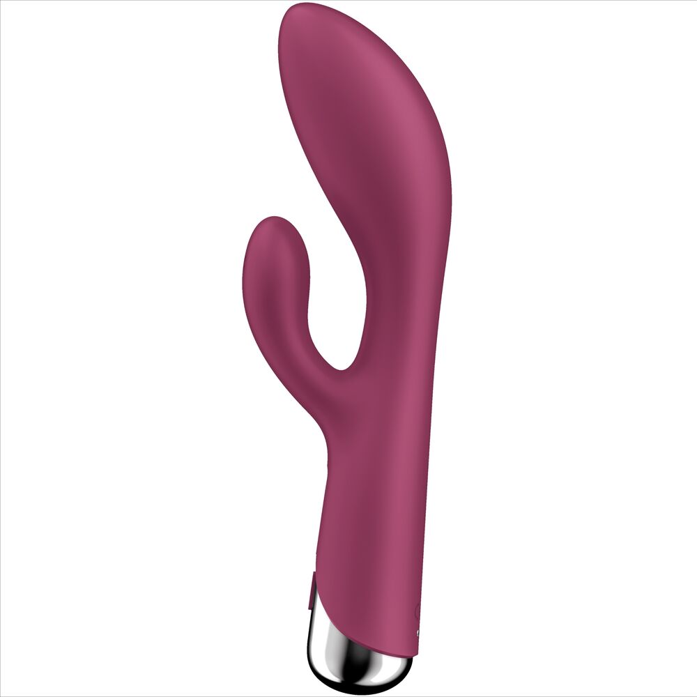 Lapin vibrant à rotation double stimulation — SATISFYER VIBRATOR