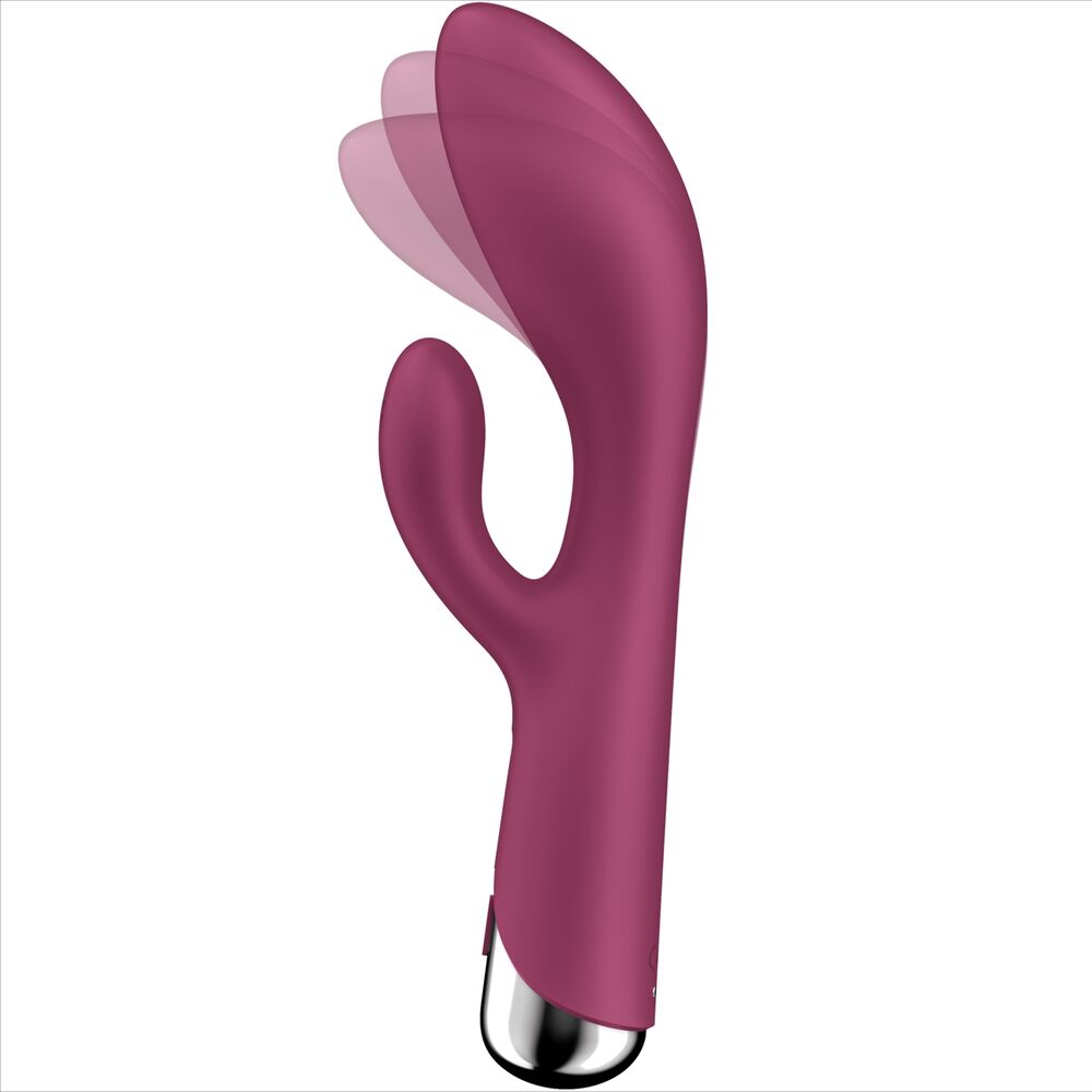 Lapin vibrant à rotation double stimulation — SATISFYER VIBRATOR