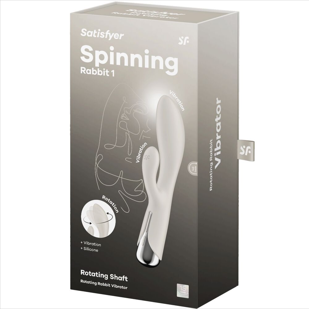 Lapin vibrant rotatif avec stimulation clitoridienne — SATISFYER VIBRATOR