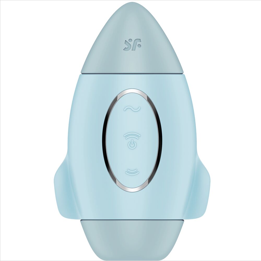 Petit vibromasseur à double stimulation air pulse et vibrations — SATISFYER VIBRATOR