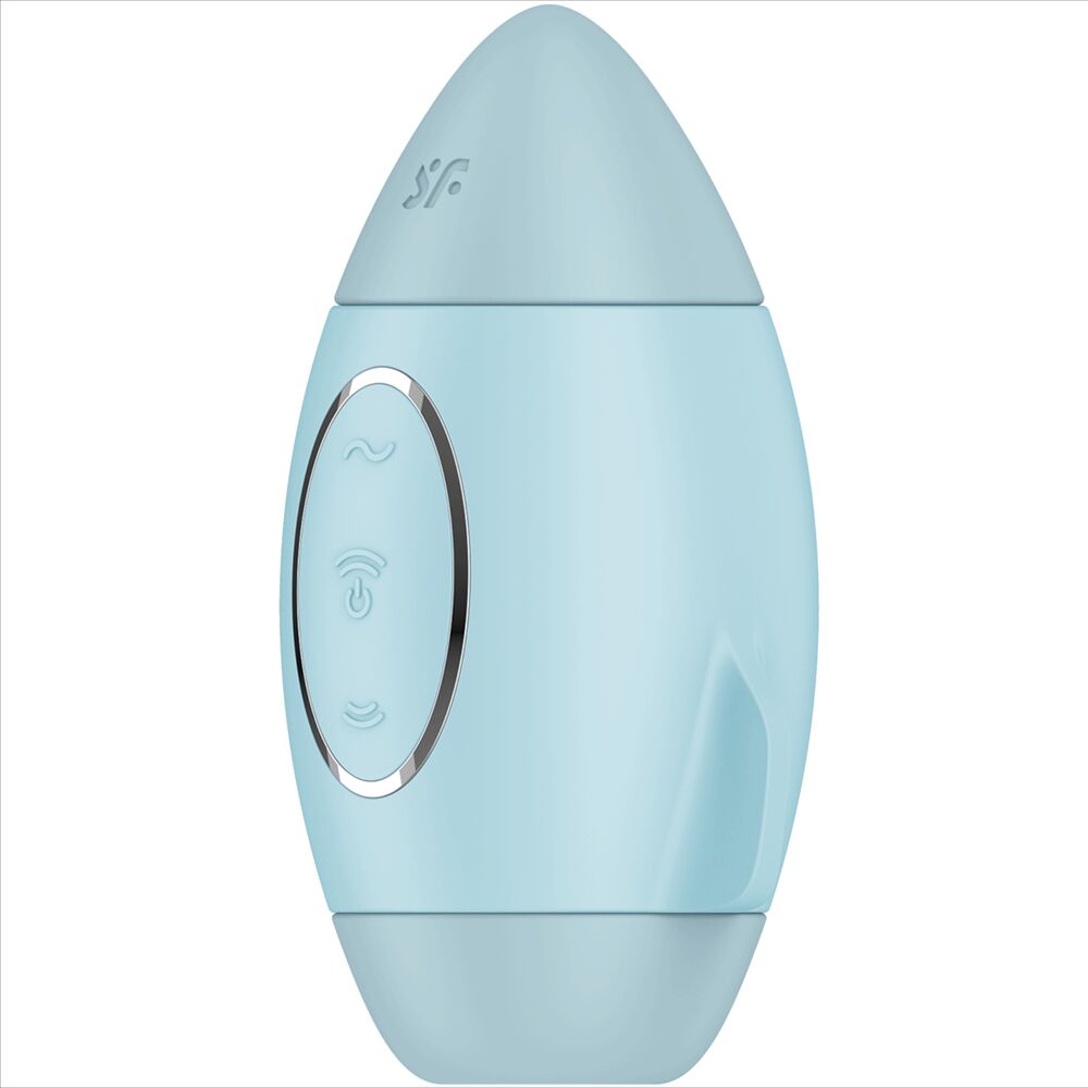 Petit vibromasseur à double stimulation air pulse et vibrations — SATISFYER VIBRATOR
