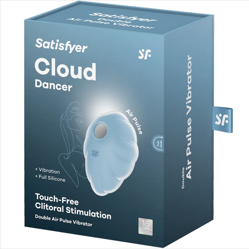 Vibromasseur nuage à ondes de pression et vibrations — SATISFYER AIR PULSE