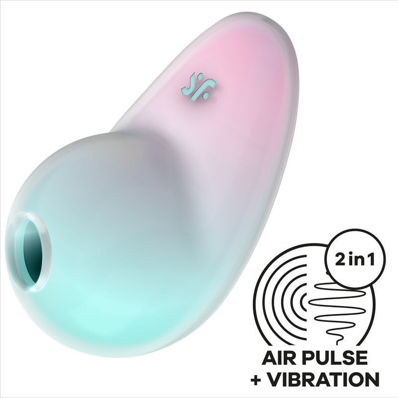 Stimulateur clitoridien Pixie Dust à air pulse et vibrations — SATISFYER AIR PULSE