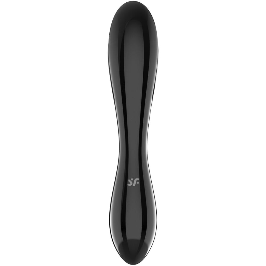 Gode en verre cristal double texture — SATISFYER CRYSTAL