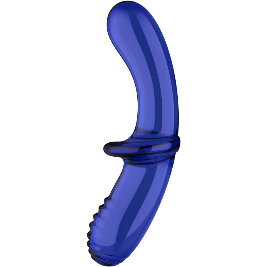 Gode double en verre borosilicate — SATISFYER CRYSTAL