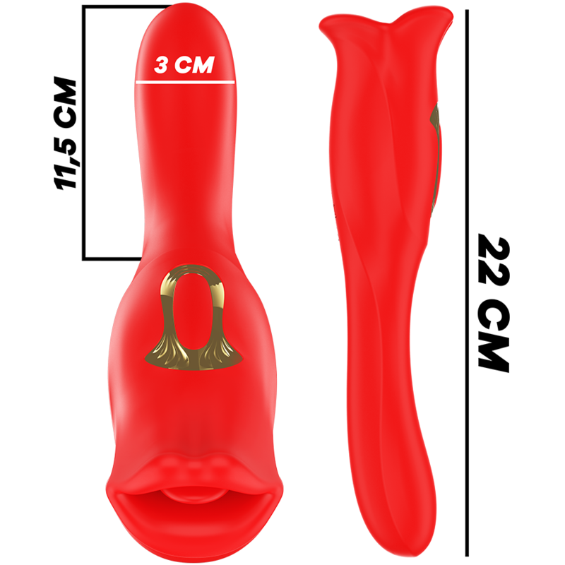 Stimulateur vibrant avec morsure triple plaisir — MIA