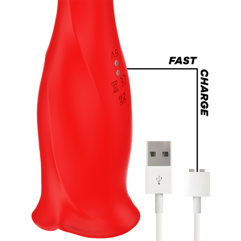Stimulateur vibrant avec morsure triple plaisir — MIA
