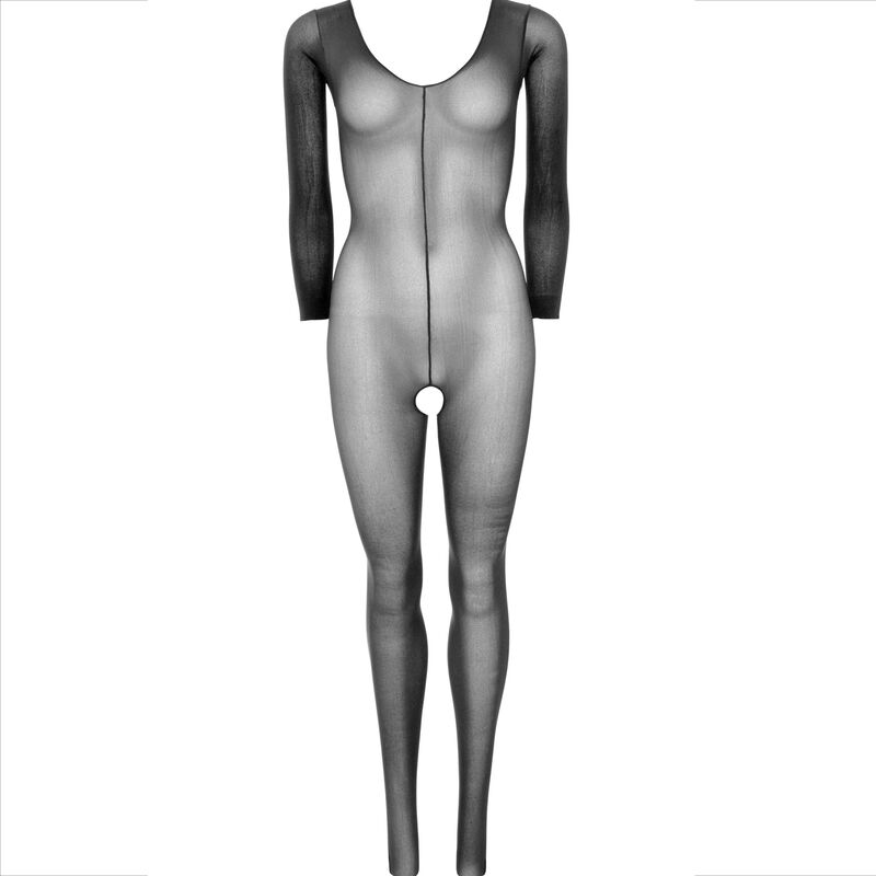Body stocking à manches longues noir — LEG AVENUE BODYSTOCKINGS