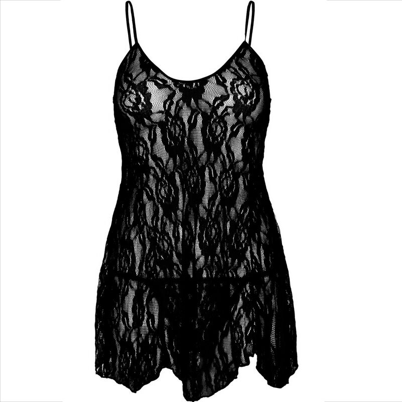 Chemise de nuit en dentelle florale — LEG AVENUE CHEMISES