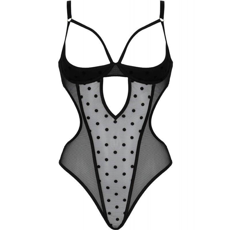 Body sensuel Marina noir — PASSION WOMAN TEDDIES