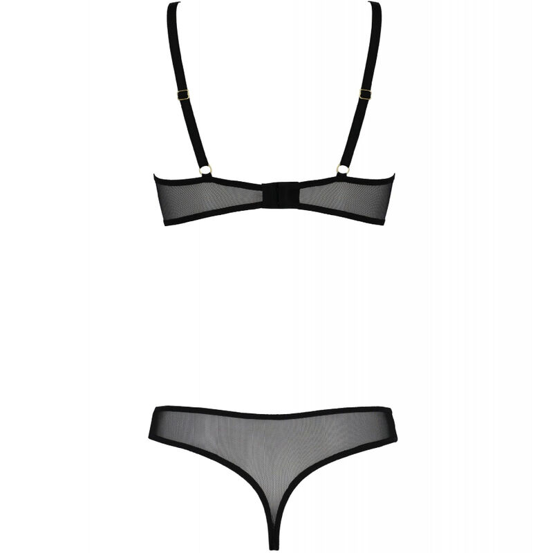 Body sensuel Marina noir — PASSION WOMAN TEDDIES