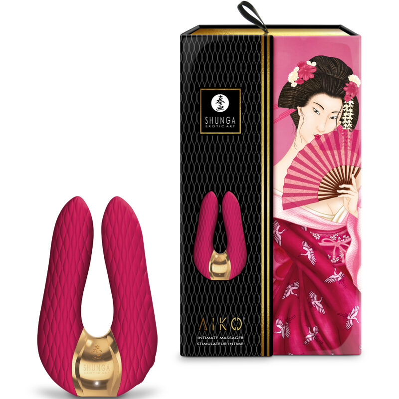 Masseur intime Aiko fuchsia — SHUNGA TOYS