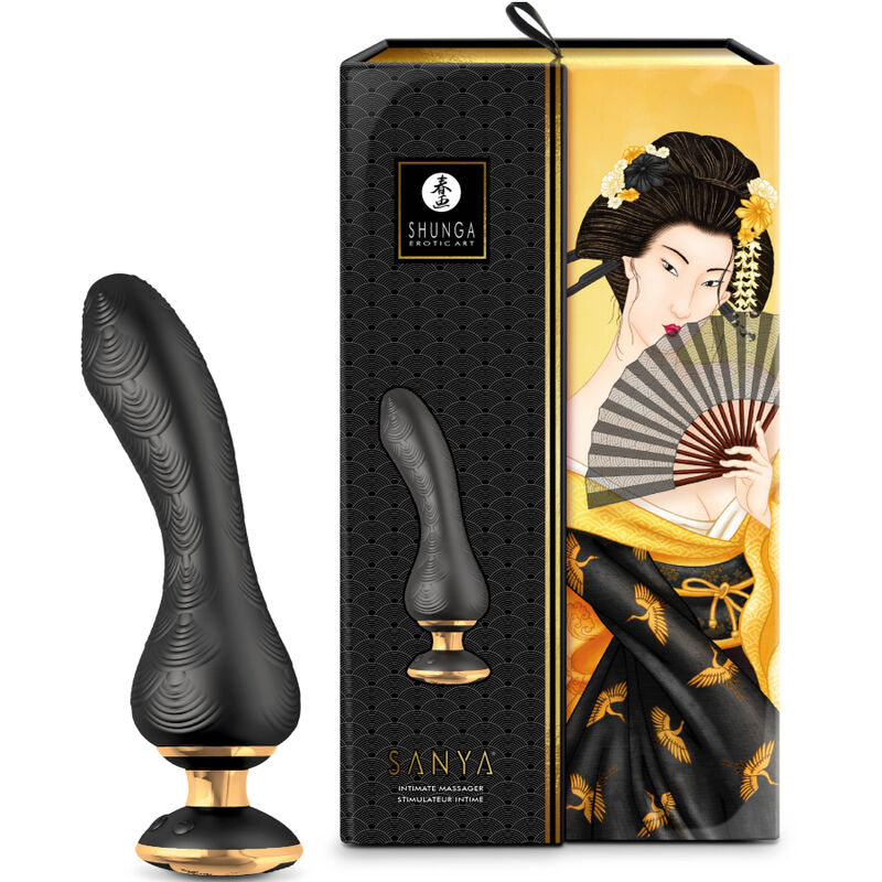 Masseur intime Sanya noir — SHUNGA TOYS