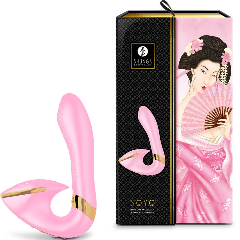 Masseur intime vibrant multisensoriel soyo — SHUNGA TOYS