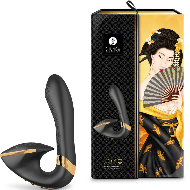 Masseur intime vibrant double action SOYO — SHUNGA TOYS