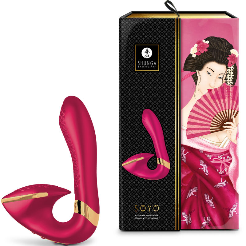 Stimulateur vibrant multi-orgasmes SOYO Fuchsia — SHUNGA TOYS