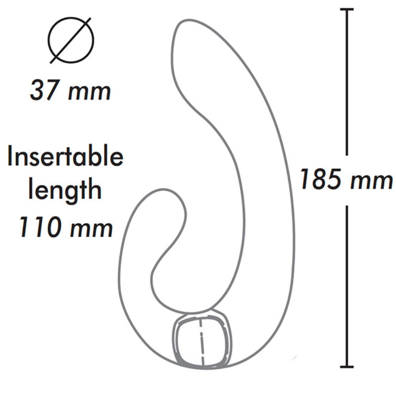 Masseur intime vibrant flexible Miyo — SHUNGA TOYS
