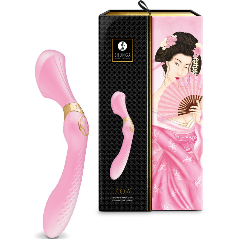 Masseur intime Zoa rose — SHUNGA TOYS