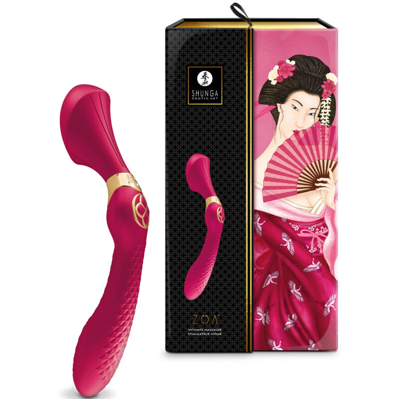 Masseur intime Zoa fuchsia — SHUNGA TOYS