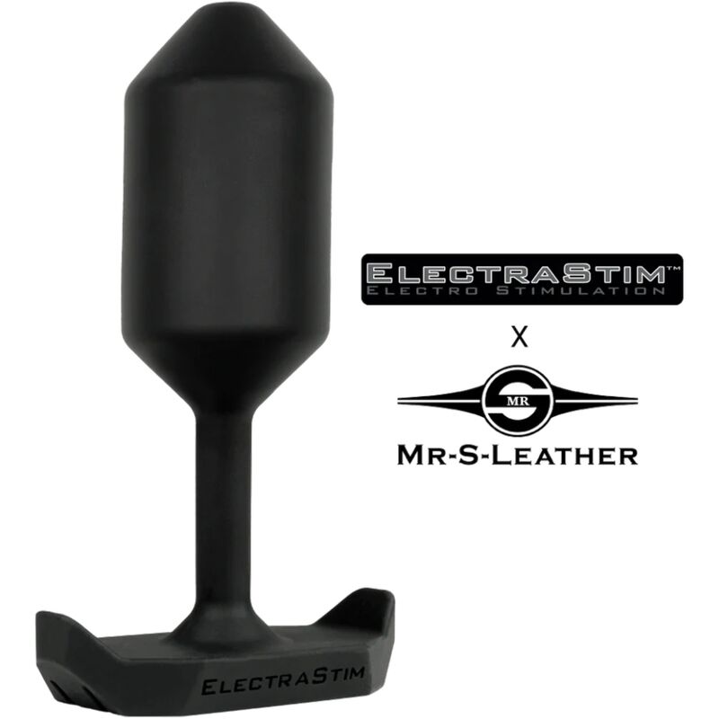 Plug anal électro en silicone Mr. S Leather — ELECTRASTIM