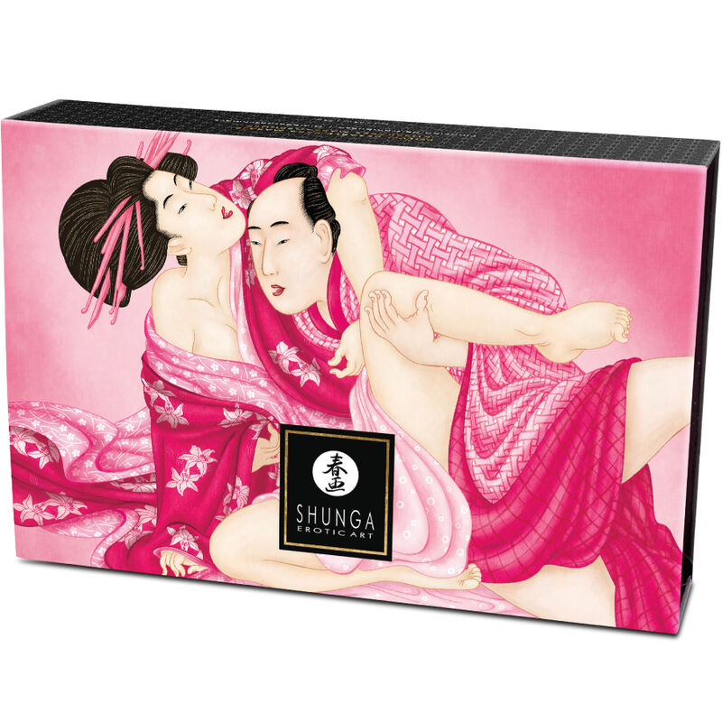 Kit de poudre de massage comestible framboise — SHUNGA BODY POWER