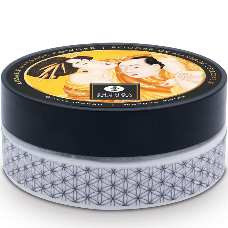 Kit de poudre de massage comestible à la mangue — SHUNGA BODY POWER