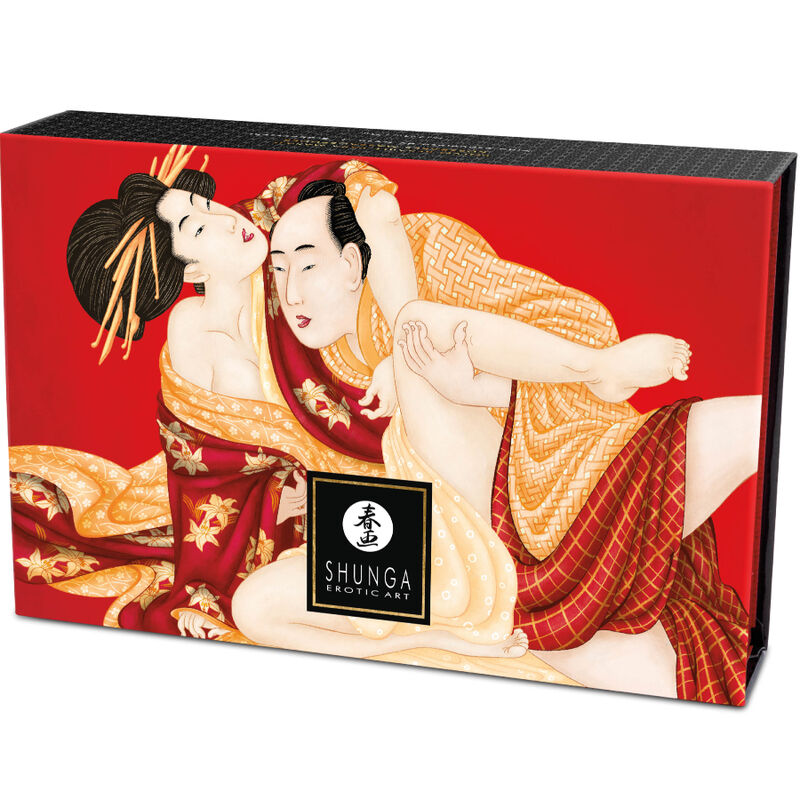 Kit de poudre de massage comestible à la fraise — SHUNGA BODY POWER