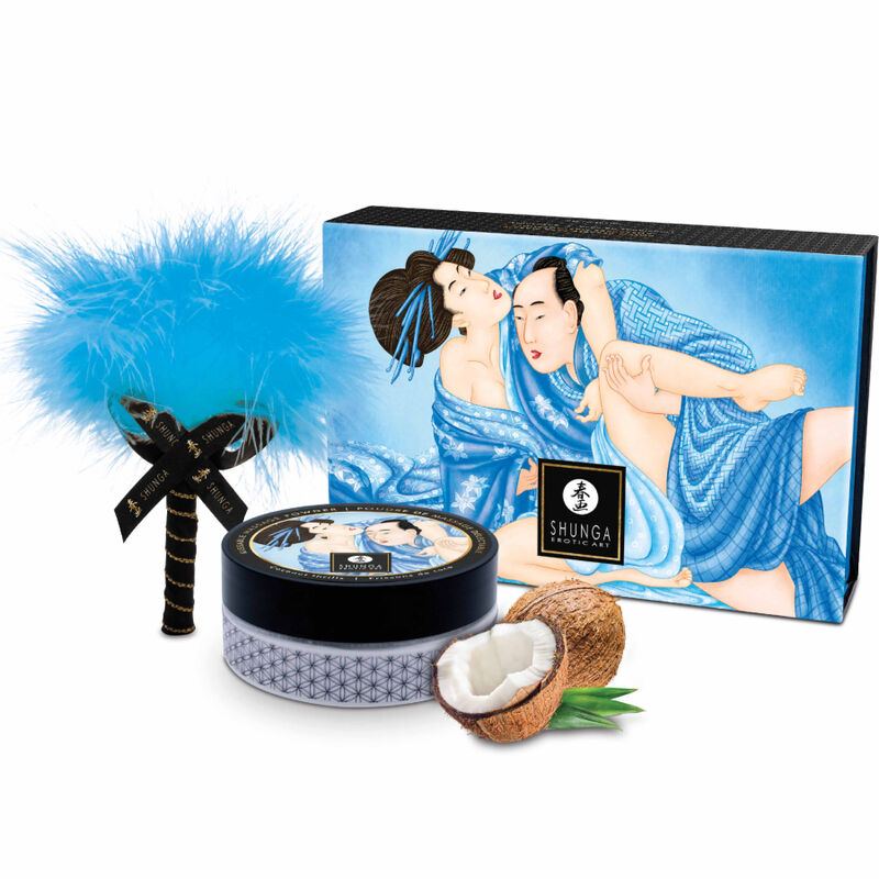 Poudre de massage comestible à la noix de coco — Shunga Body Power