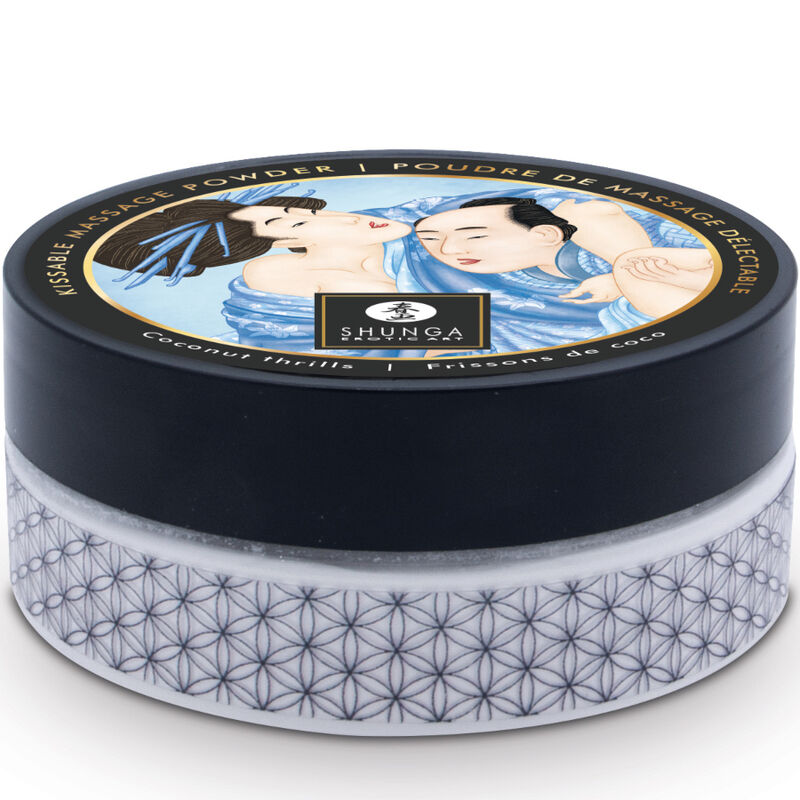 Poudre de massage comestible à la noix de coco — Shunga Body Power