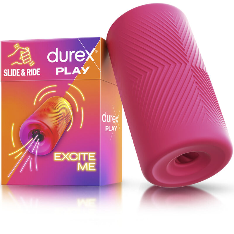 Masturbateur extensible texturé Slide & Ride — DUREX TOYS