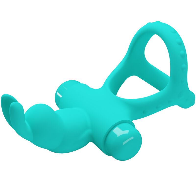 Anneau vibrant lapin vert — PRETTY LOVE MALE