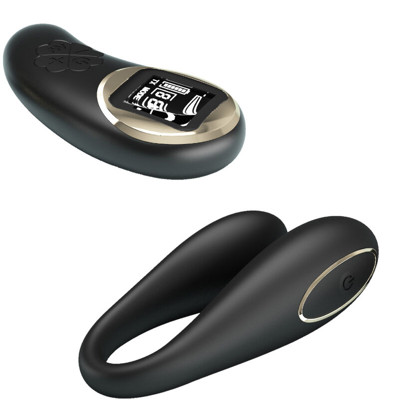 Vibromasseur double plaisir télécommandé — PRETTY LOVE C-TYPE