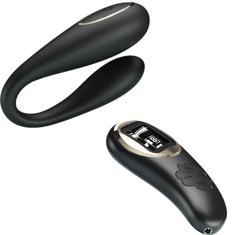 Vibromasseur double plaisir télécommandé — PRETTY LOVE C-TYPE