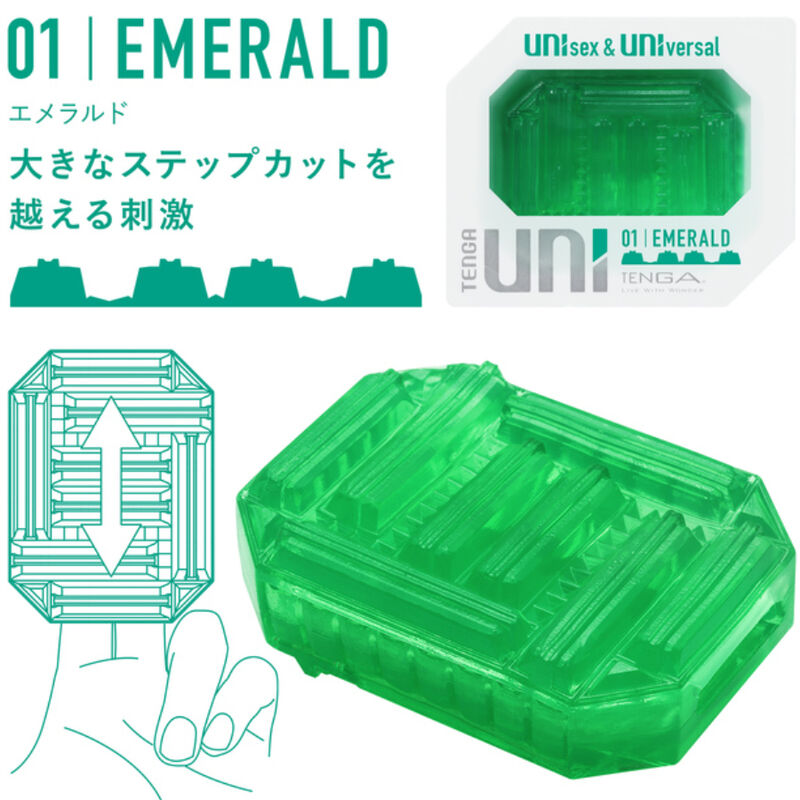 Pack de dés stimulants UNI Variety 4 unités — TENGA