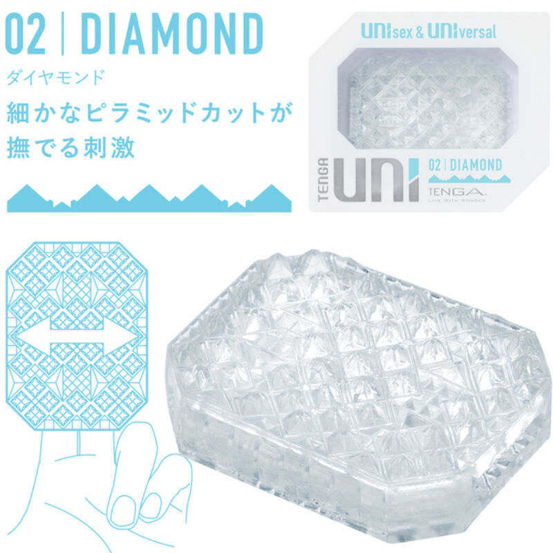 Pack de dés stimulants UNI Variety 4 unités — TENGA