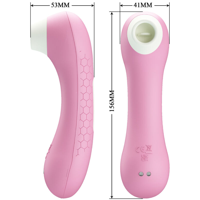 Stimulateur clitoridien à succion rose émeraude — ROMANCE