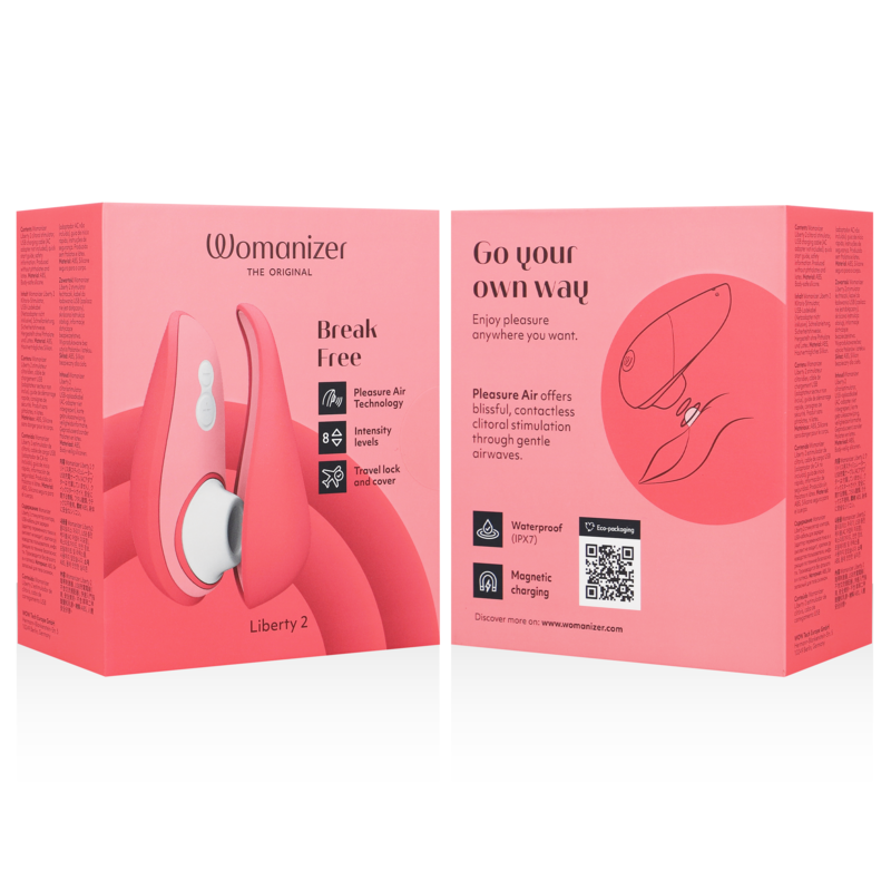 Stimulateur clitoridien à aspiration Liberty 2 — WOMANIZER