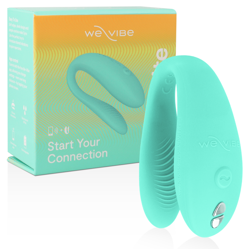 Vibromasseur couple ajustable et connecté Sync Lite — WE-VIBE