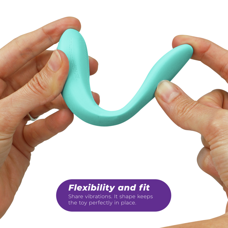 Vibromasseur couple ajustable et connecté Sync Lite — WE-VIBE