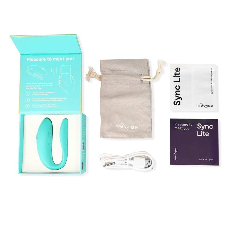 Vibromasseur couple ajustable et connecté Sync Lite — WE-VIBE