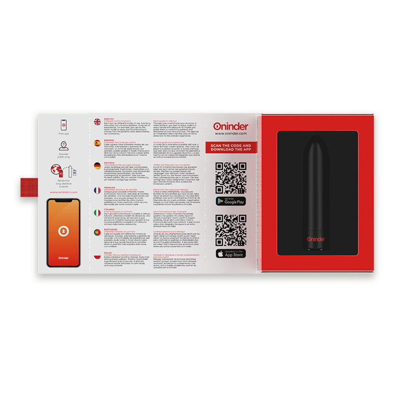 Vibrateur bullet connecté Berlin — ONINDER