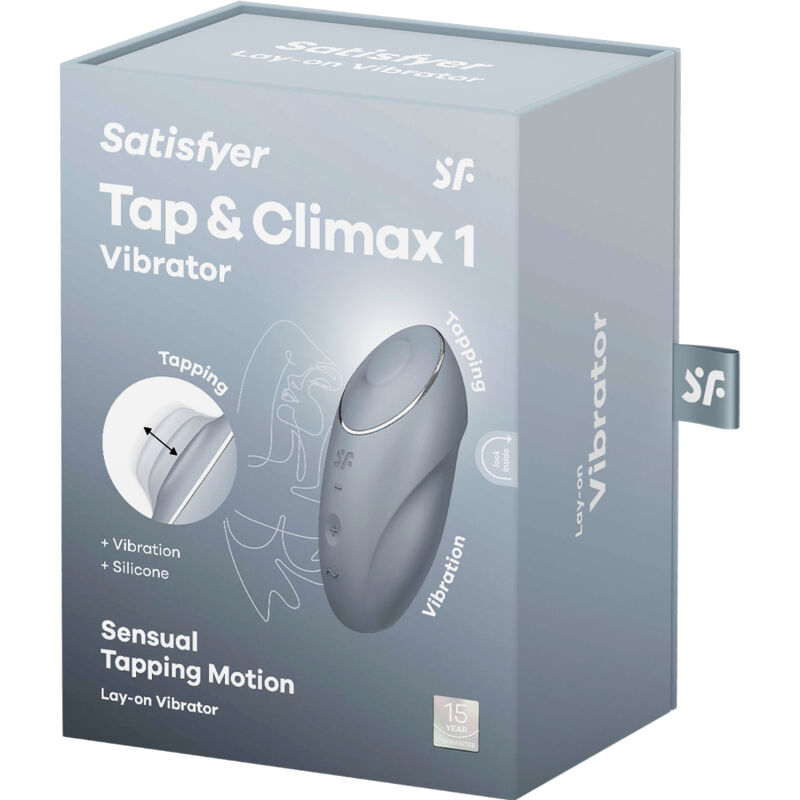 Vibrateur lay-on à tapotements et vibrations — SATISFYER LAYONS