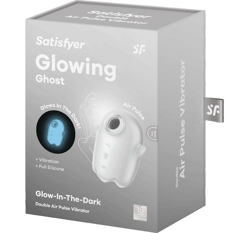 Stimulateur clitoridien à pression d'air et vibrations lumineux — SATISFYER AIR PULSE