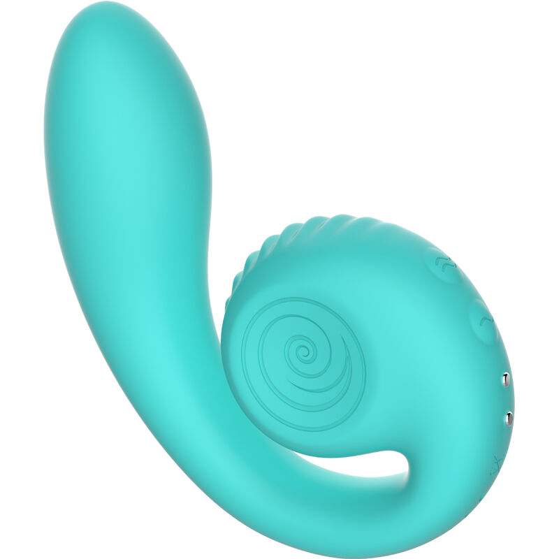 Stimulateur double point G Gizi turquoise — SNAIL VIBE
