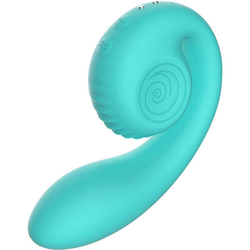 Stimulateur double point G Gizi turquoise — SNAIL VIBE